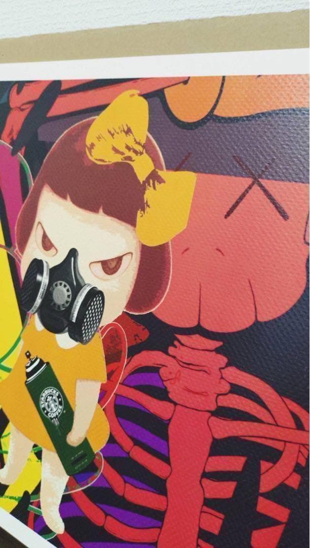 奈良美智 カウズ 現代アート ポスター