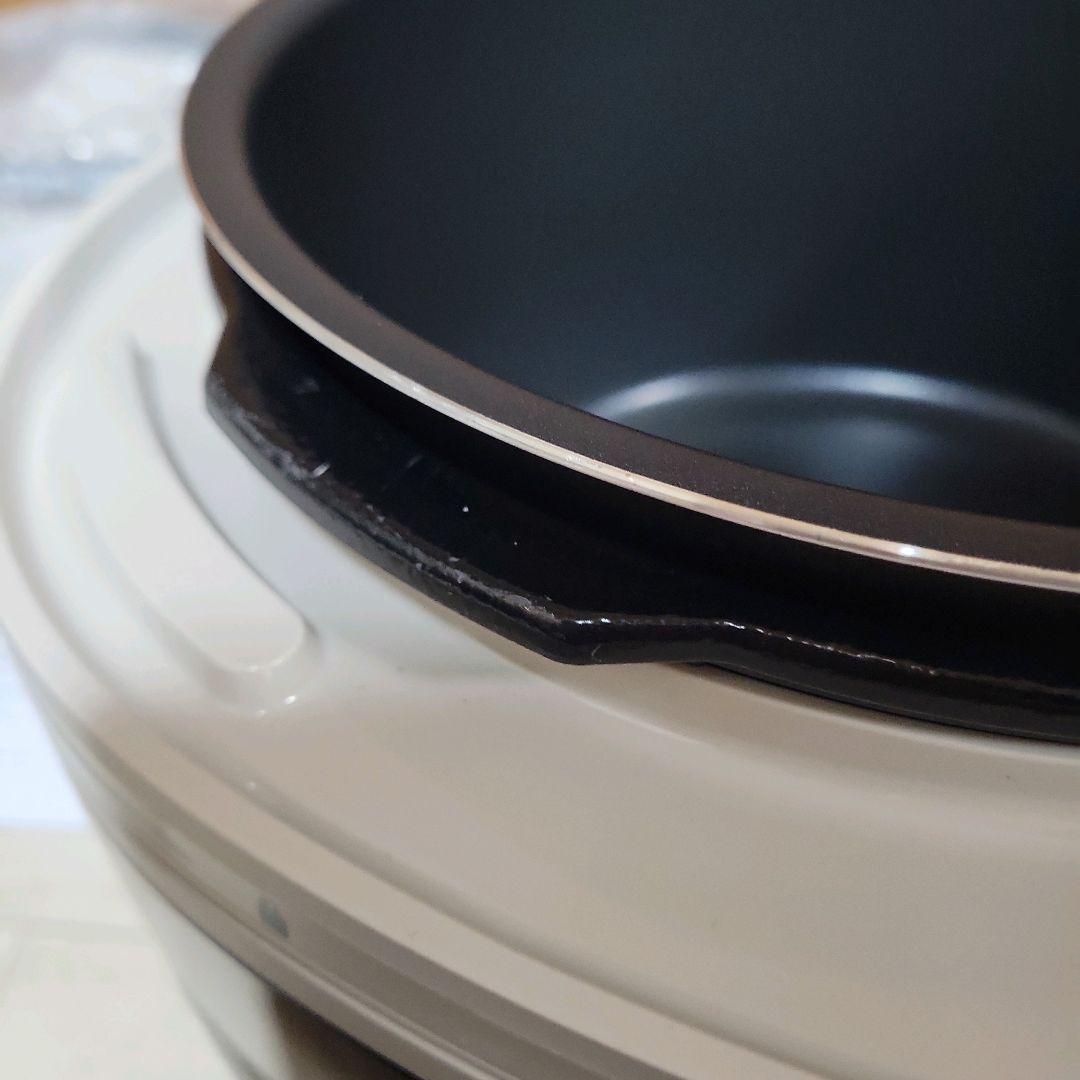 未使用品 シロカ 自動減圧機能付き電気圧力鍋 おうちシェフ PRO L