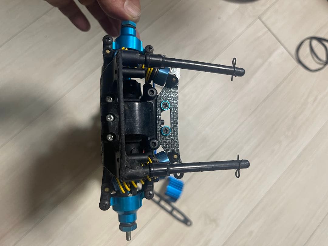 タミヤTT01カスタムパーツあり