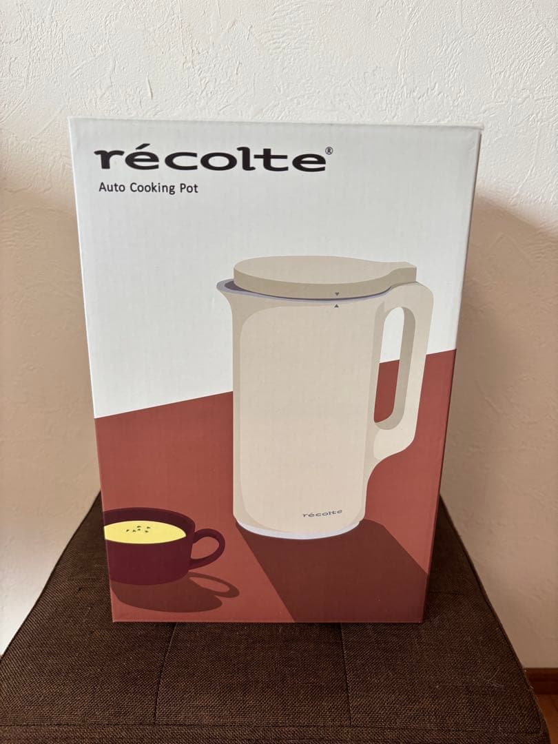 レコルト 自動調理ポット　ホワイト　美品