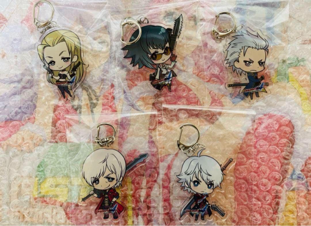 【希少】デビルメイクライ アクリルキーホルダー5個セット