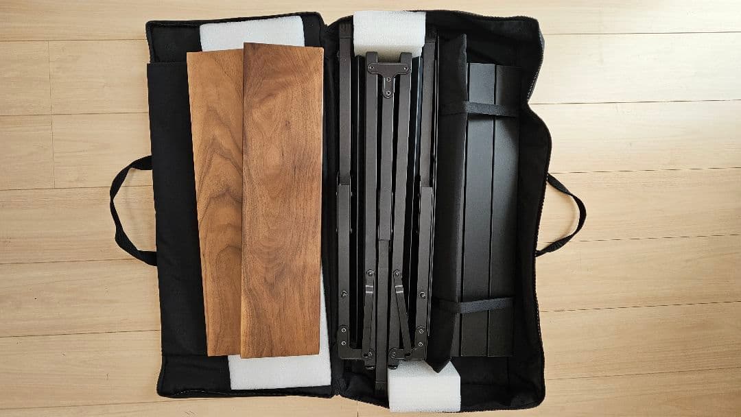 【Nanashi】WOOD PANEL TABLE 120