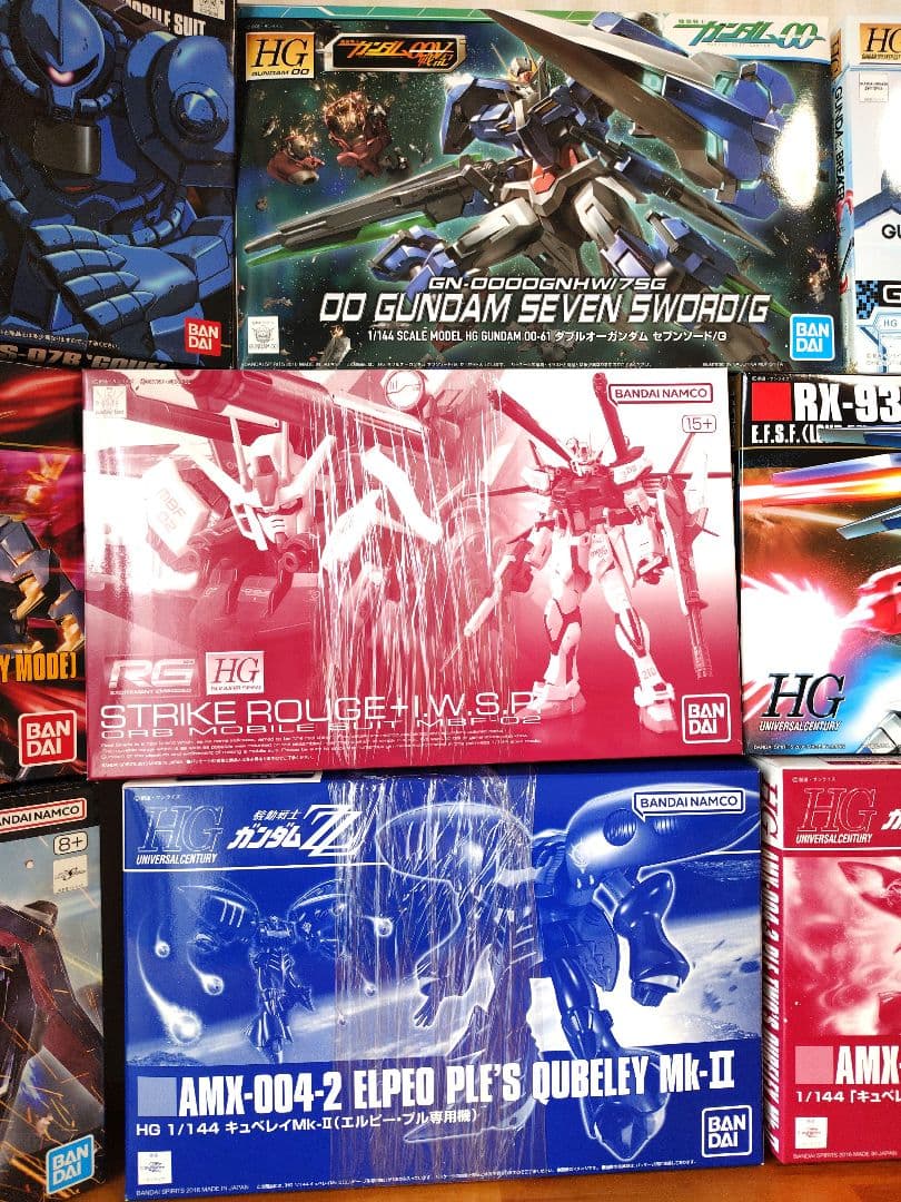 ガンプラセット 未開封未組み立て品　9体セットまとめ売り!