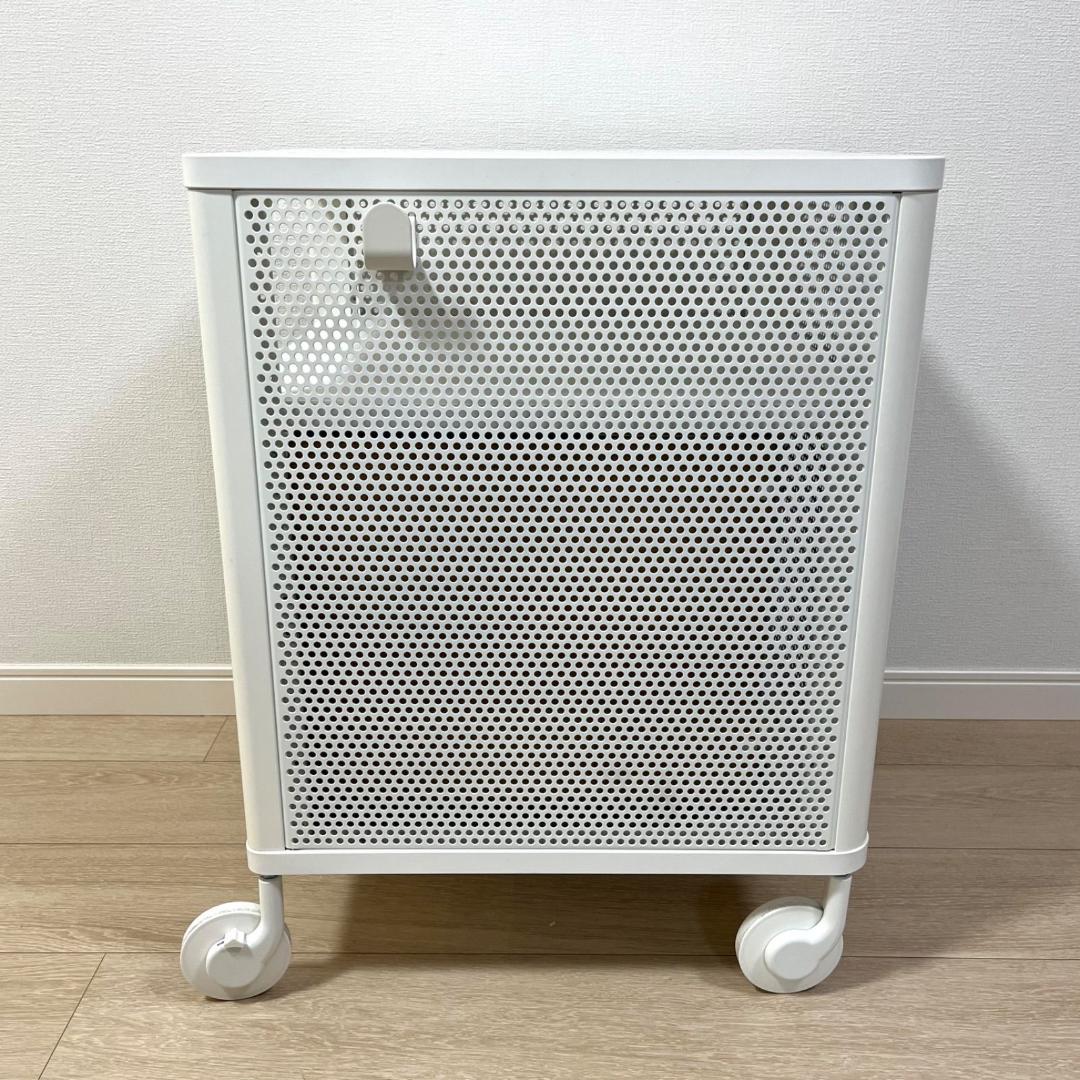 た13【IKEA】イケア BEKANT ベカント キッチンワゴン デスク下収納