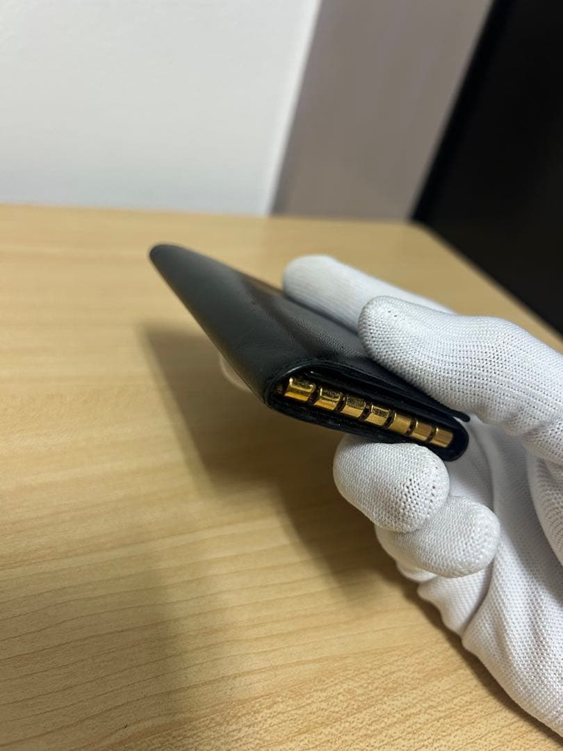 Cartier 黒 レザー キーケース