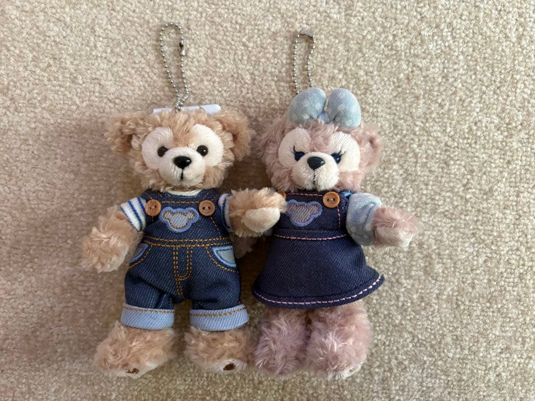 ダッフィー&シェリーメイぬいぐるみバッチ【12個セット】