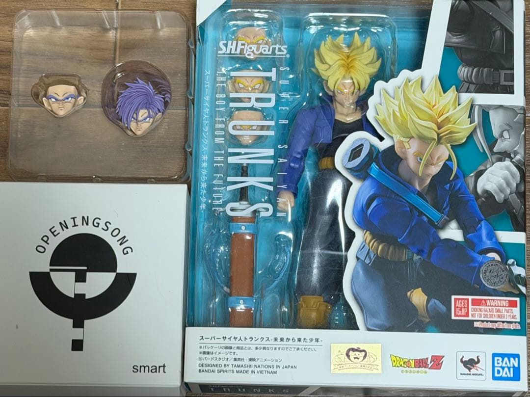 S.H.Figuarts トランクス +カスタムヘッドパーツ セット