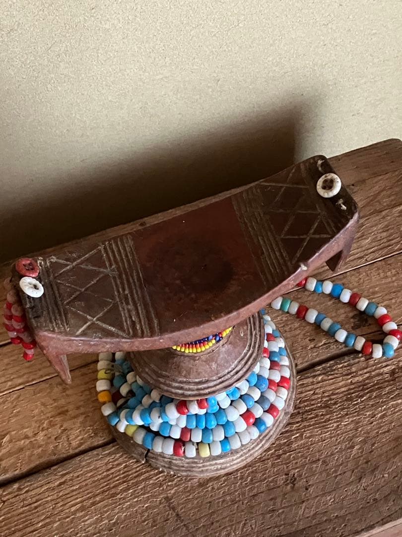 エチオピア民藝　木製スタンド