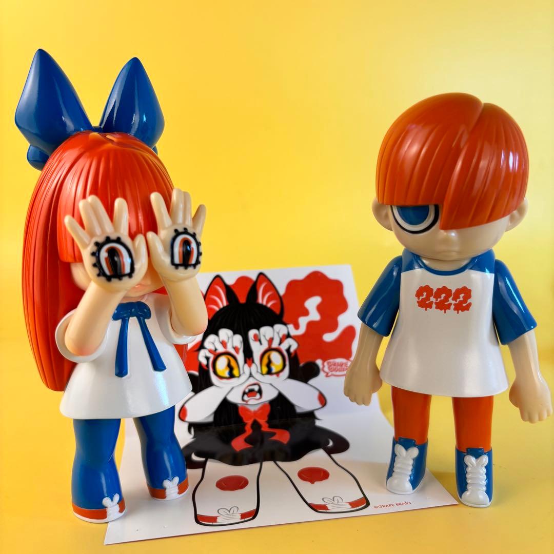 GRAPE BRAIN のりくん&にぎるちゃんセット222 ver. サイン入り