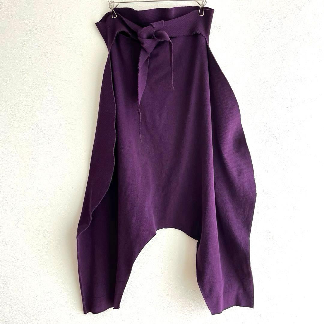 イッセイミヤケ　A-POC サルエルパンツ　ブーメラン