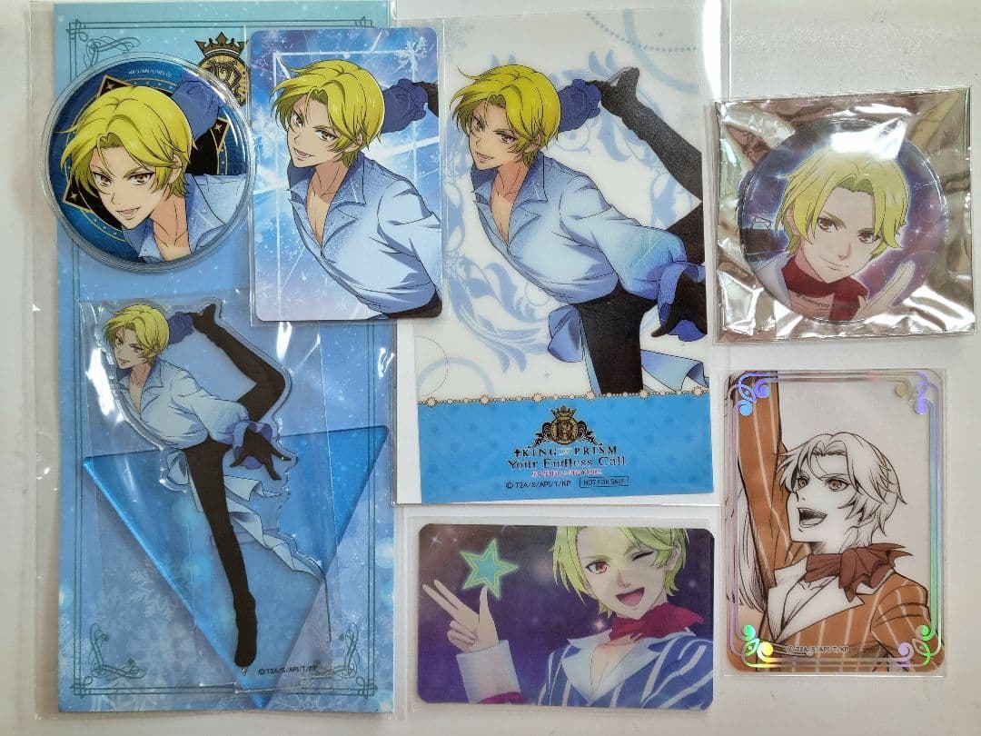 キンツア キンプリ 韓国 氷室聖 アクスタ 缶バッジ カード 特典 クリアシート