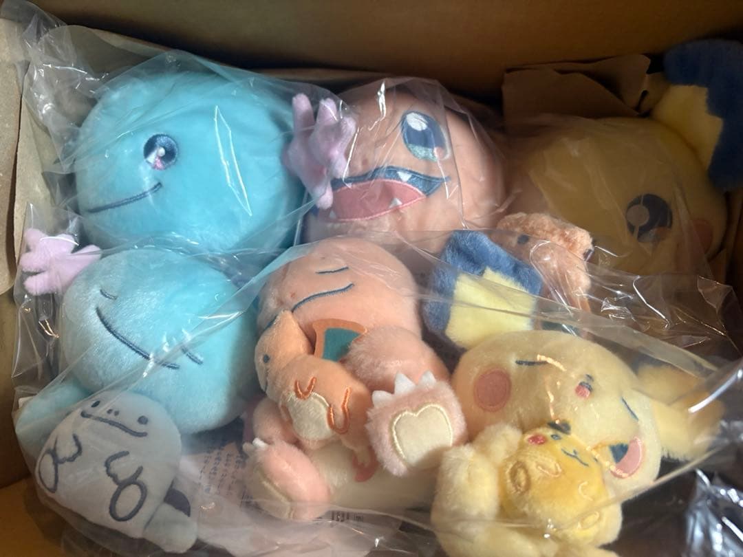 ポケセン　ぬいぐるみとマスコット6種セット　Little Daydream