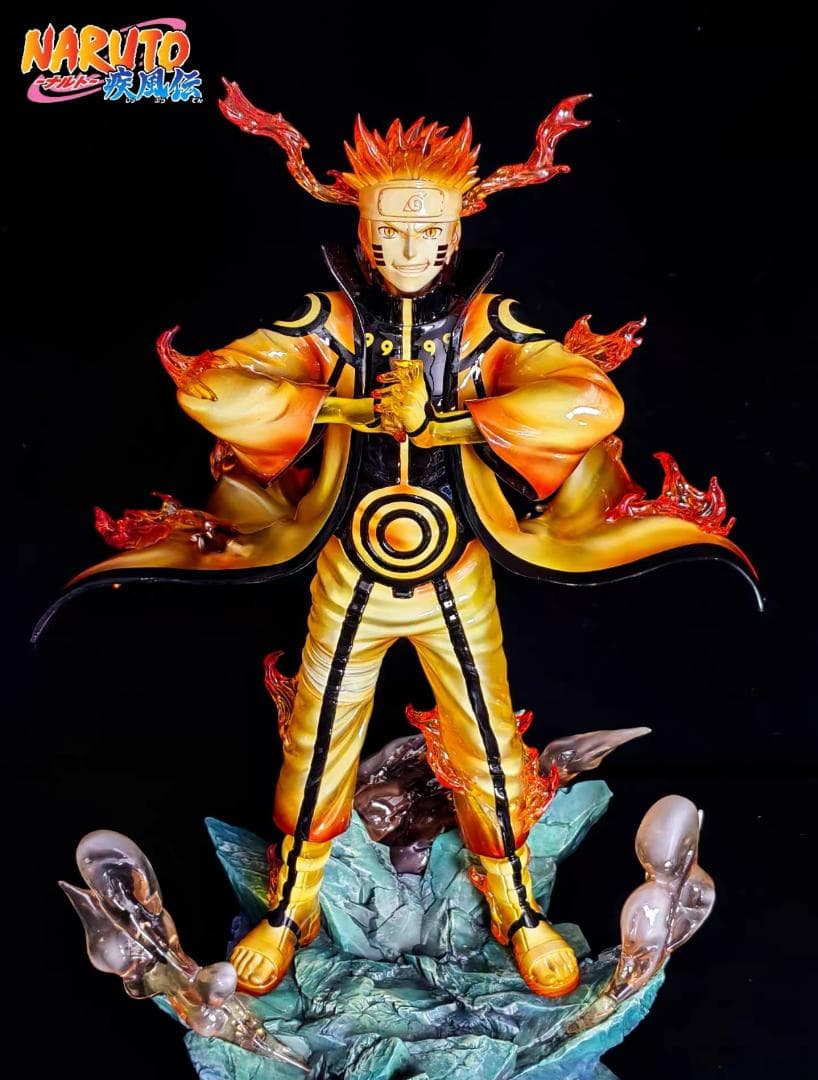 NARUTO -ナルト-疾風伝 うずまき ナルト 彫刻フィギュア 海外限定