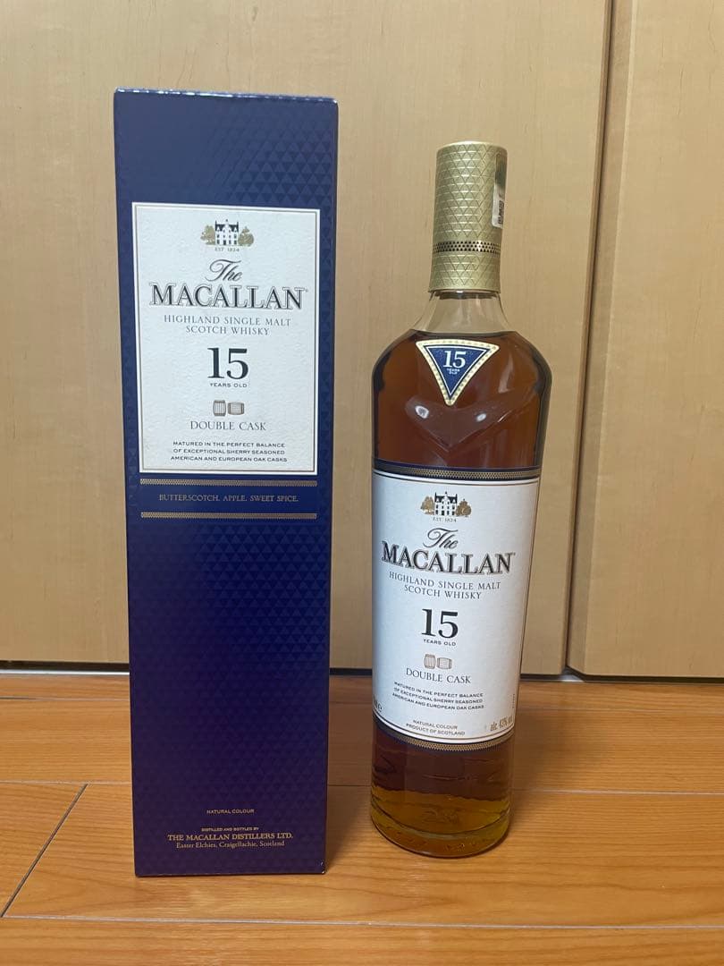 The Macallan ザ・マッカラン ダブルカスク 15年 700ml