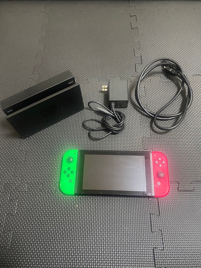 値下げ可Nintendo Switch 初代 本体 赤青Joy-Con ドック付