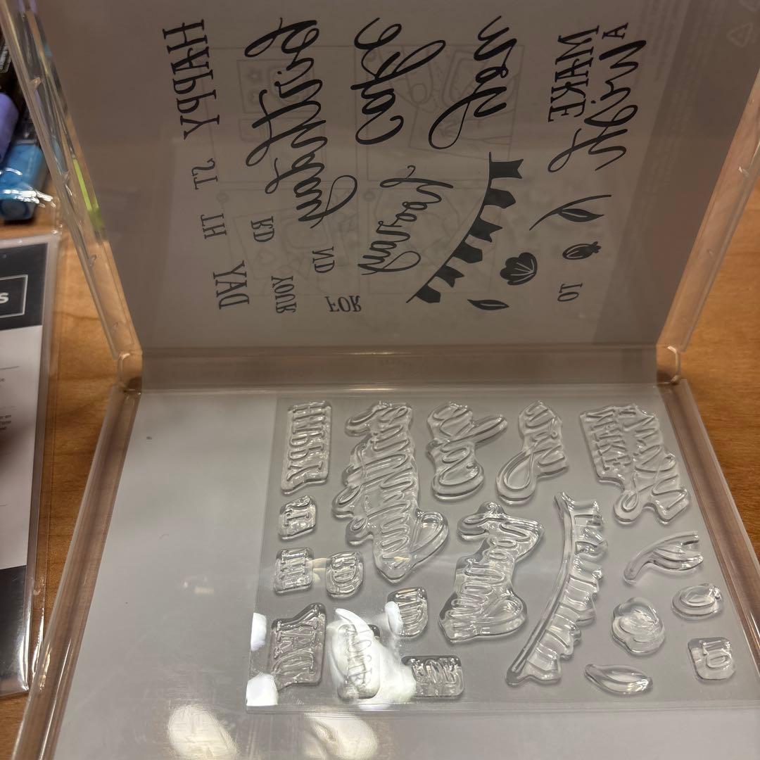 未使用⭐︎Birthday Celebration フォトポリマースタンプセット