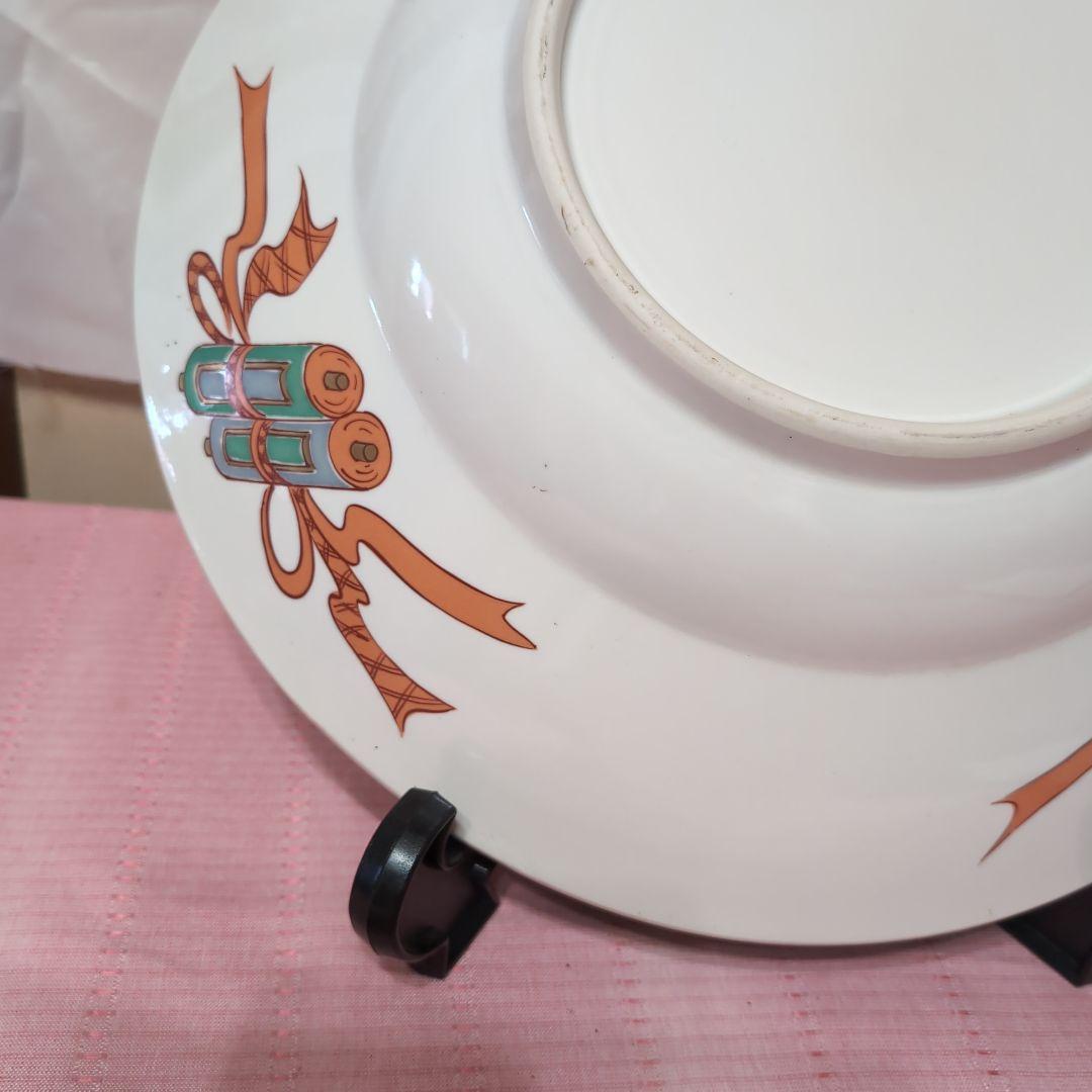 古伊万里南蛮船人物図兜皿