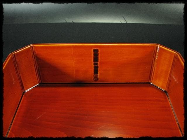 飛騨春慶塗 大徳寺 弁当箱 五客揃 縁高 大徳寺重 茶道具 懐石 菓子器f329