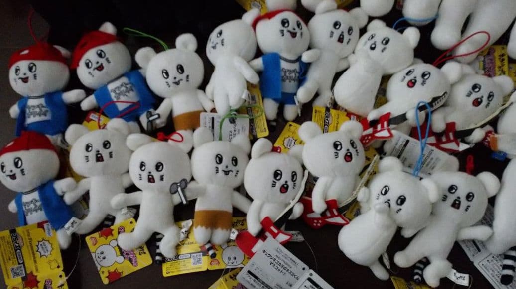 キュウソネコカミ マスコット ぬいぐるみ 纏め売り