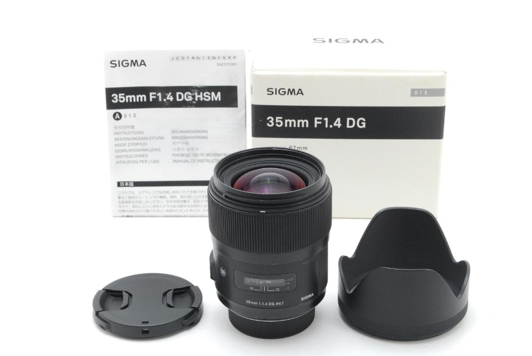 【箱付き】シグマ SIGMA 35mm F1.4 DG HSM Art ニコン用