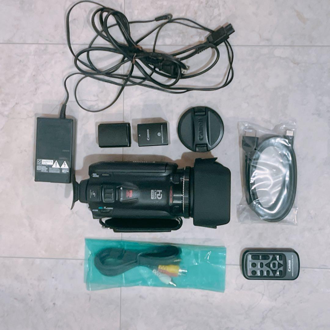 Canon iVIS HF G20 ビデオカメラ 本体・ケース・三脚 すぐ使える