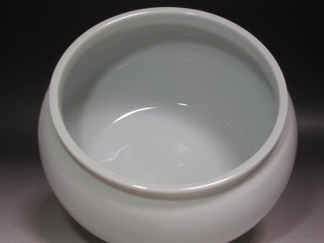 ☆　手塚桃峰　引船水指　堀内流　十二代　兼中斎　宗完　花押がございます☆y513