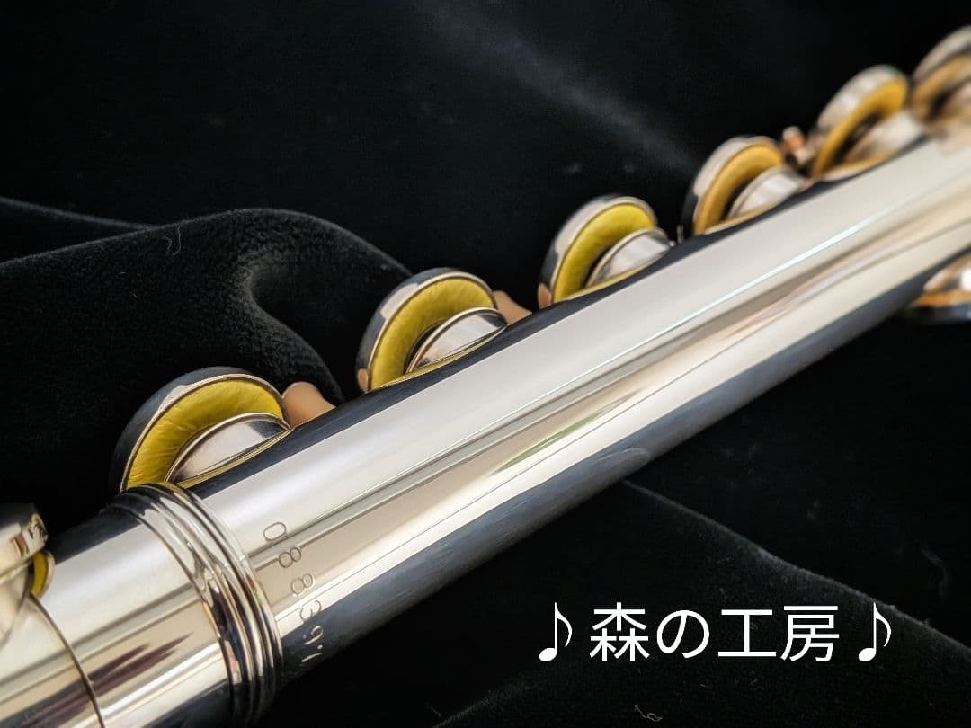 中古フルート専門店‼️部活応援‼️銀メッキヤマハフルート YFL211S Eメカ