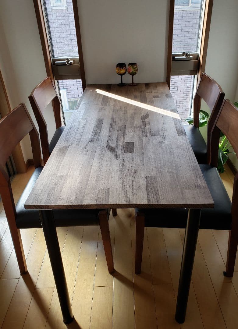 ITGOLFさんのテーブル　110×80屋外塗装