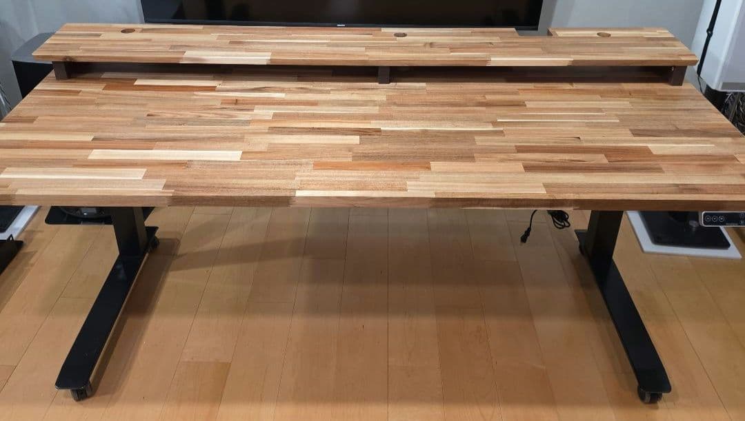 昇降式デスク FlexiSpot E7 Pro アカシア 180 x 80