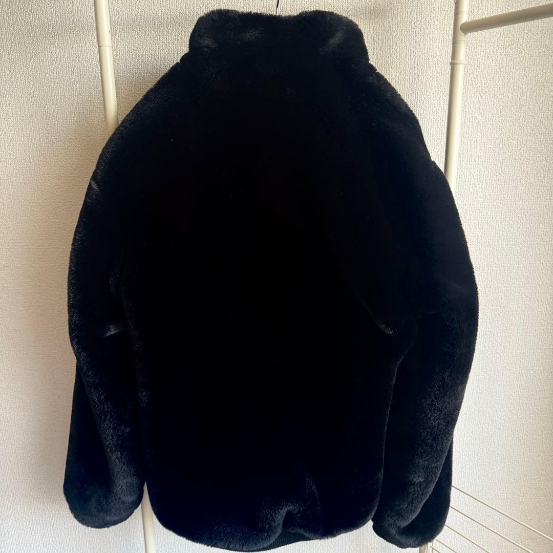 ZARA ザラ フェイクファー ジャケット 黒 防寒 アウター