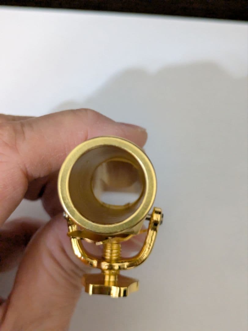 テナーサックス用　メタルマウスピース