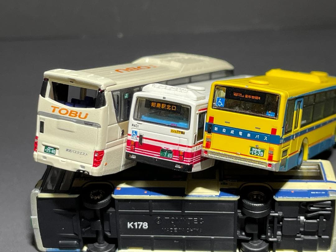バスコレクション ジャンク品等まとめ 全国編 9台セット