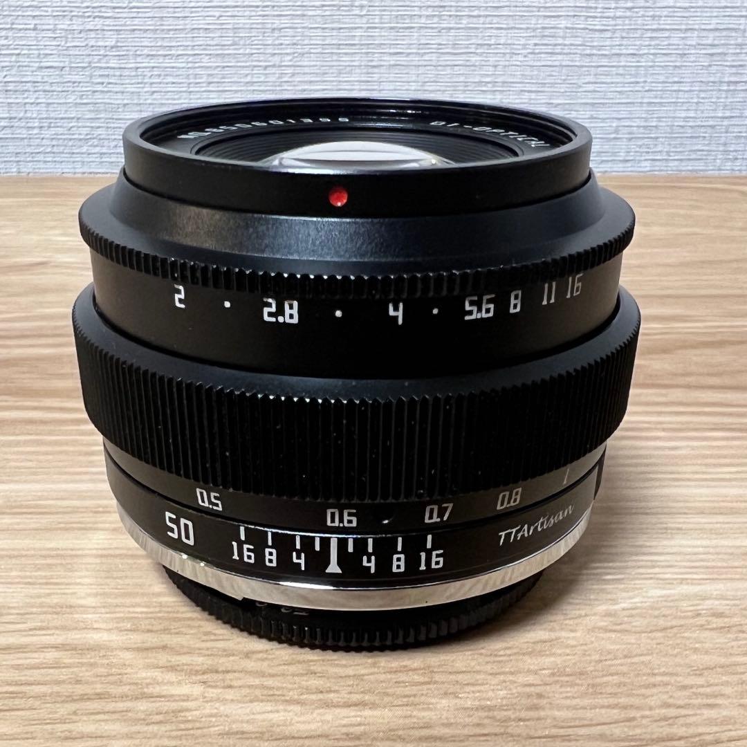 TTArtisan 50mm F2 Sony Eマウント 単焦点レンズ