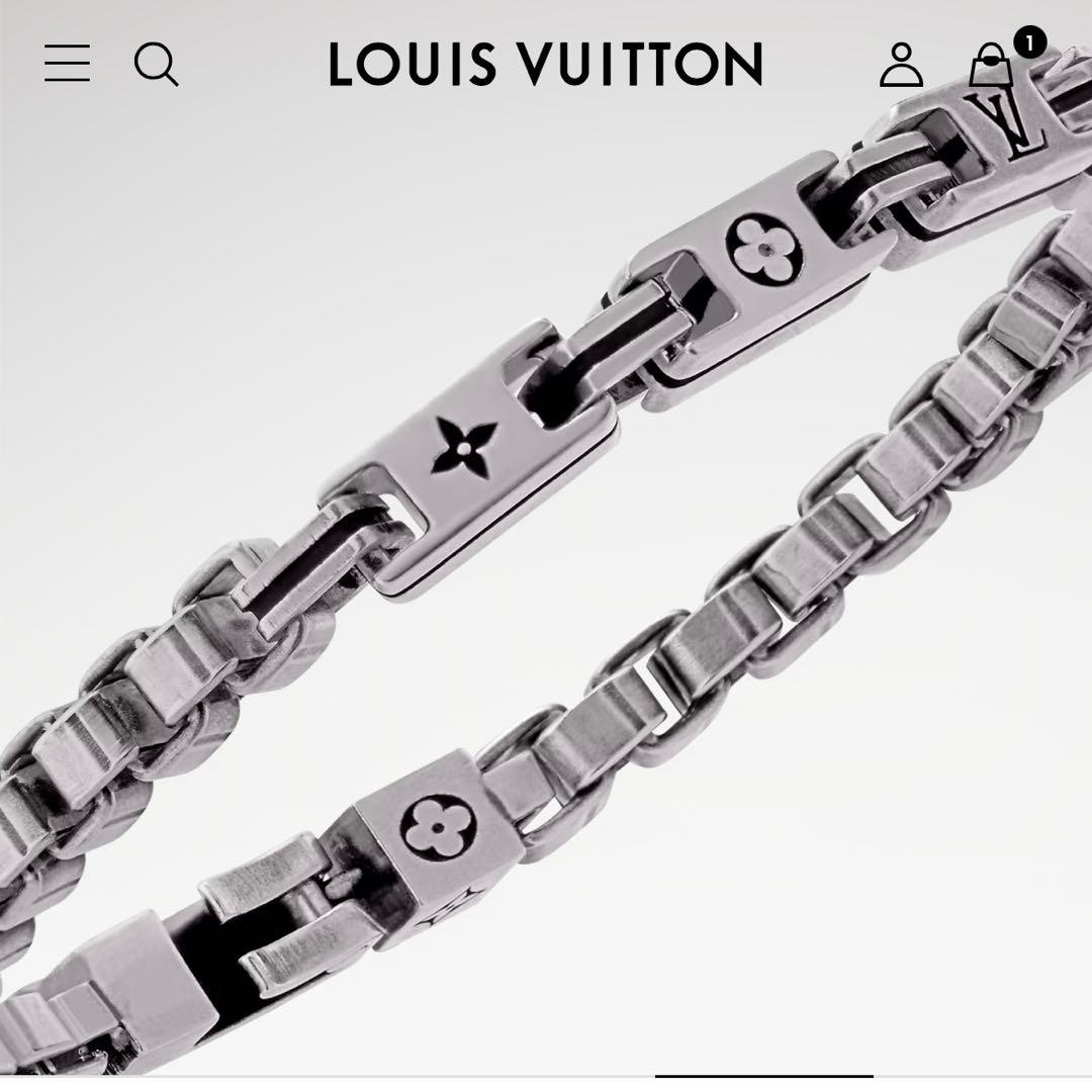 LOUIS VUITTON ブレスレット LVテーラー M1149M Mサイズ