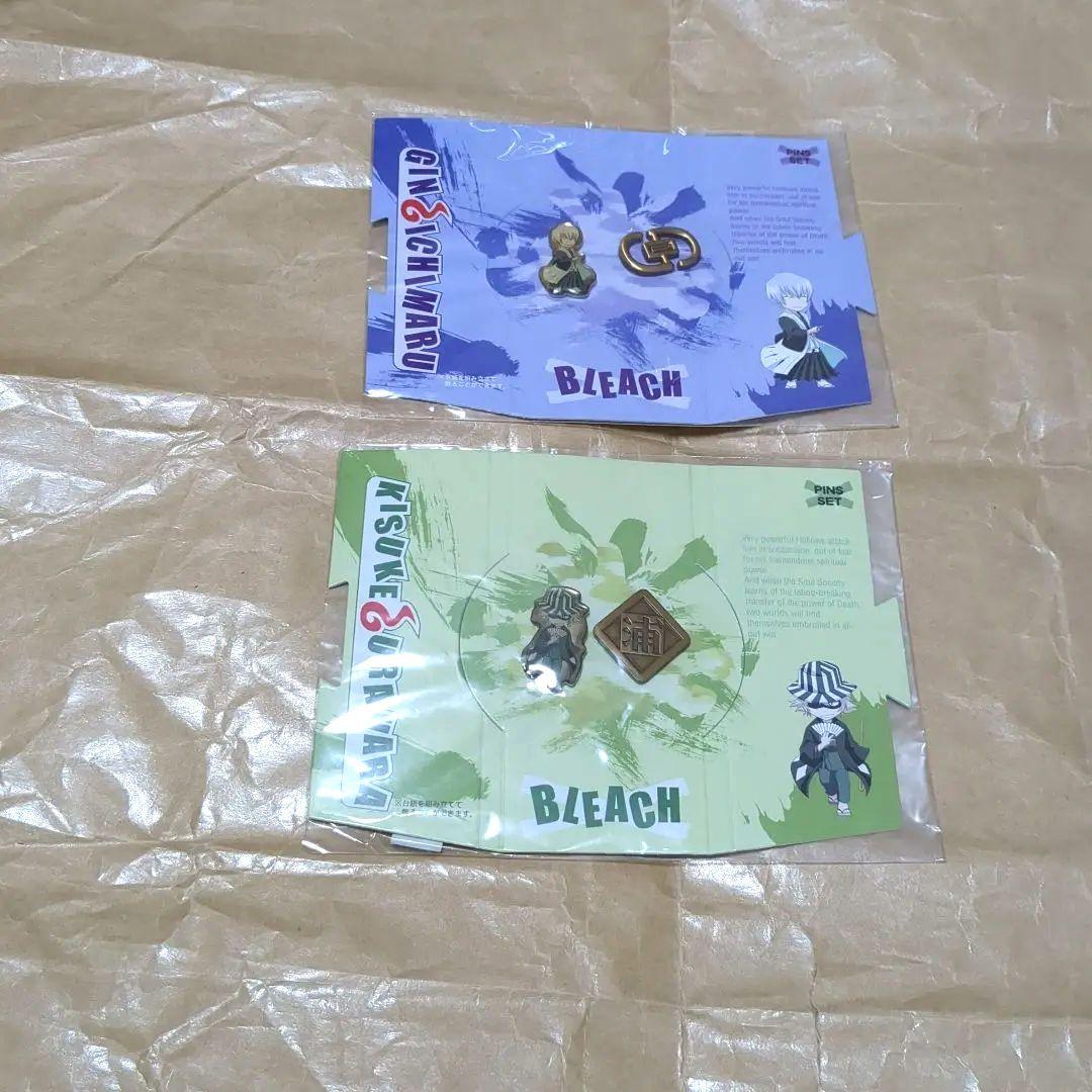 BLEACH　グッズ　BLEACH　ピンズセット　浦原喜助　グッズ　市丸ギン