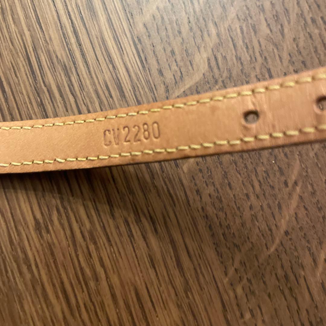 LOUIS VUITTON レザー首輪 CV2280