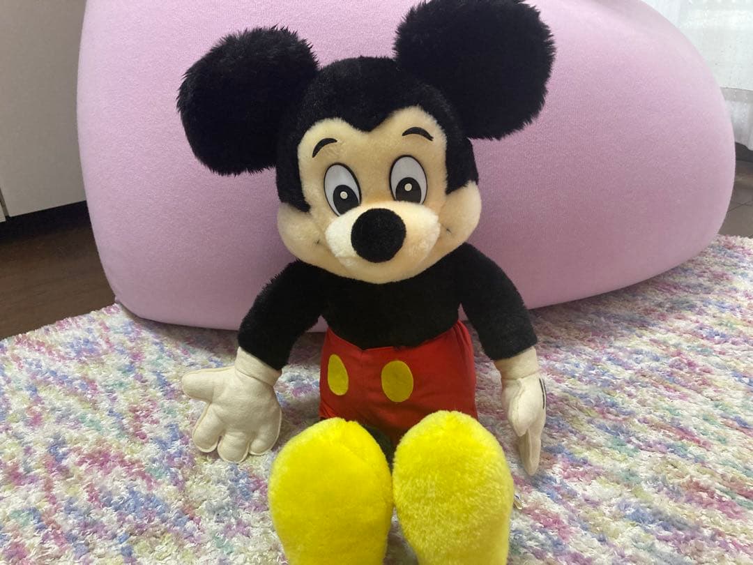 ディズニー　ミッキーマウス レアぬいぐるみ 約30cm