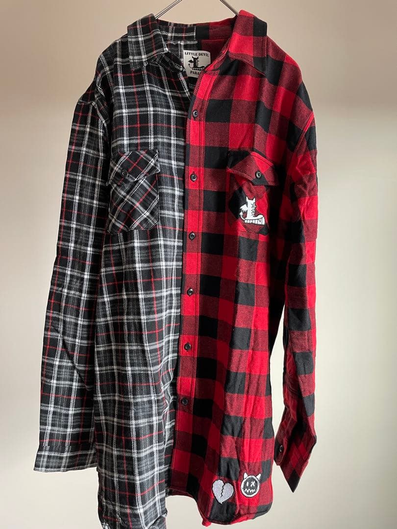 新品未使用LiSA LiTTLE DEViL PARADE ドッキングネルシャツ