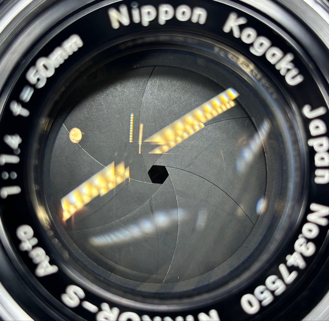 Nikon（日本光学）NIKKOR-S Auto 50mm 1:1.4 初期型