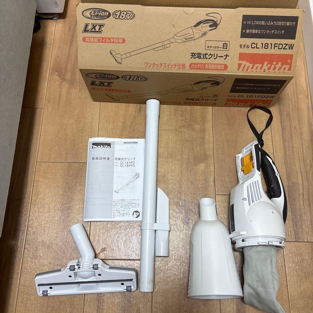 マキタ CL181FD2W スティッククリーナー