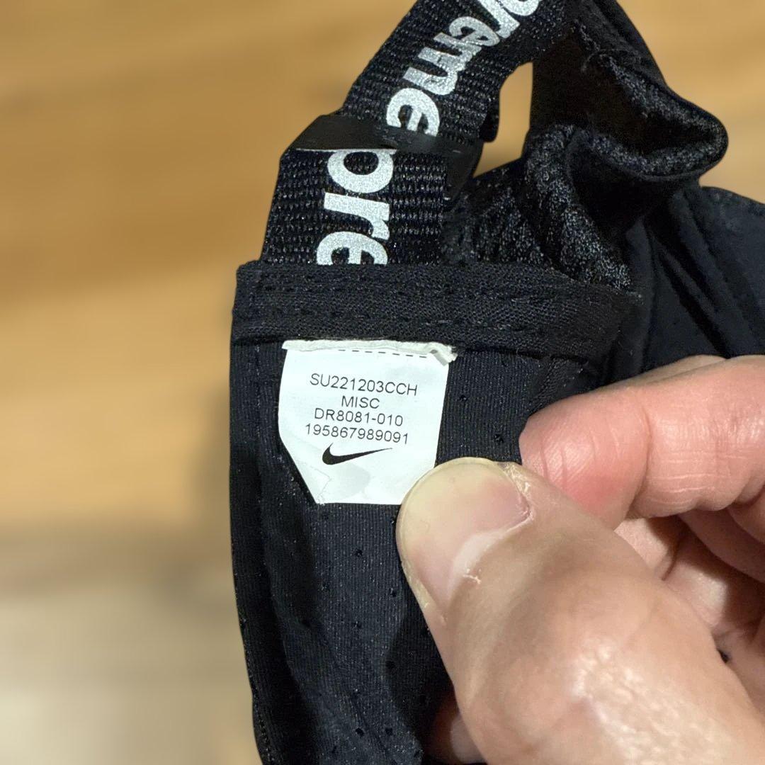 Supreme シュプリーム Nike ナイキ メッシュキャップ ブラック