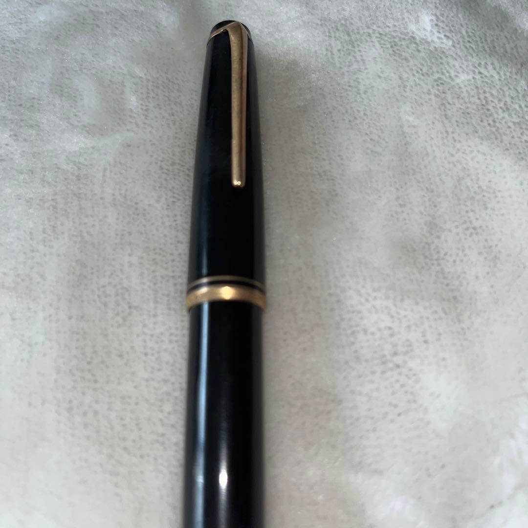 MONT BLANC No.24黒 万年筆 金色クリップ