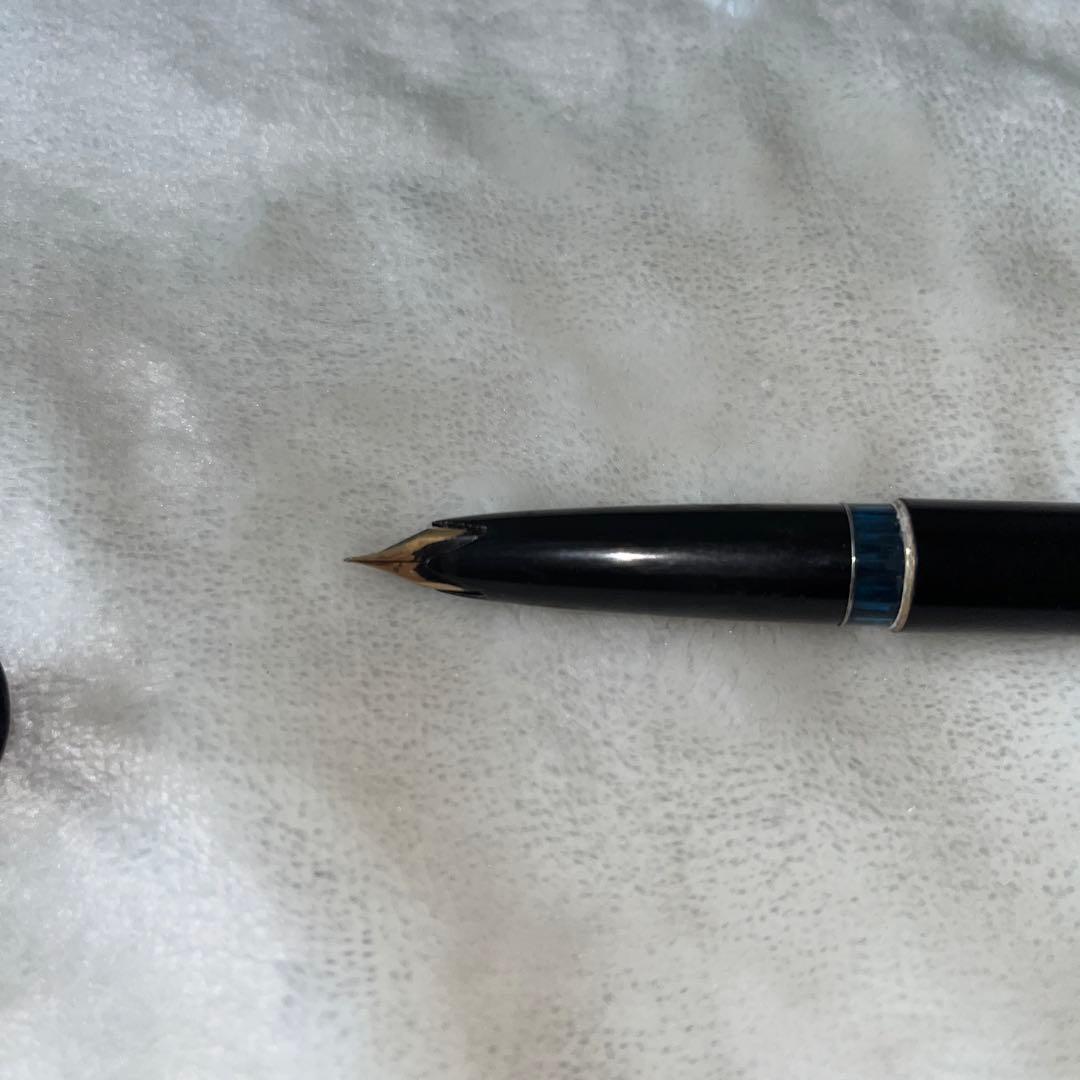 MONT BLANC No.24黒 万年筆 金色クリップ