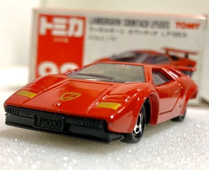 赤箱トミカ ランボルギーニ　カウンタックLP500S