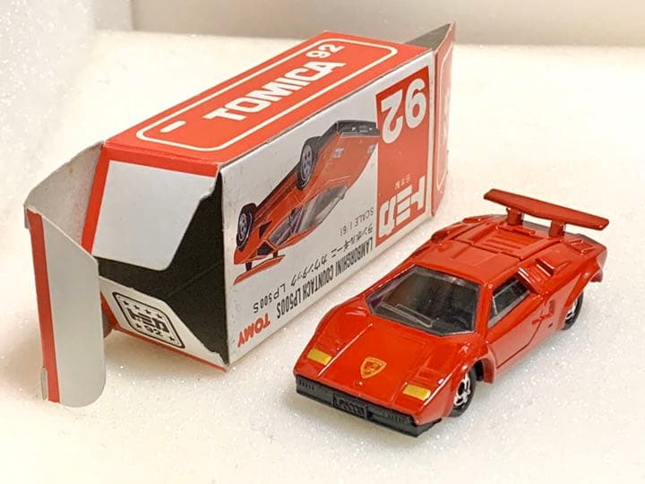赤箱トミカ ランボルギーニ　カウンタックLP500S