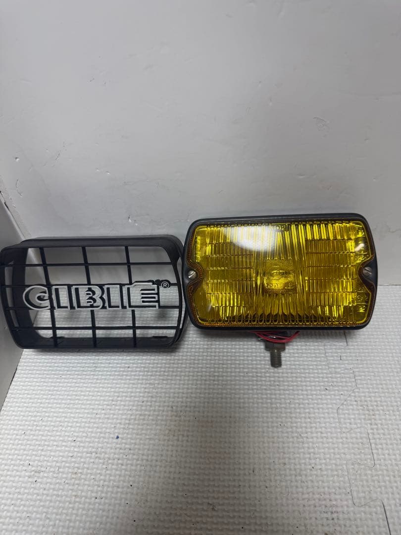 当時物　CIBIEランプ　IODE35 カバー付き