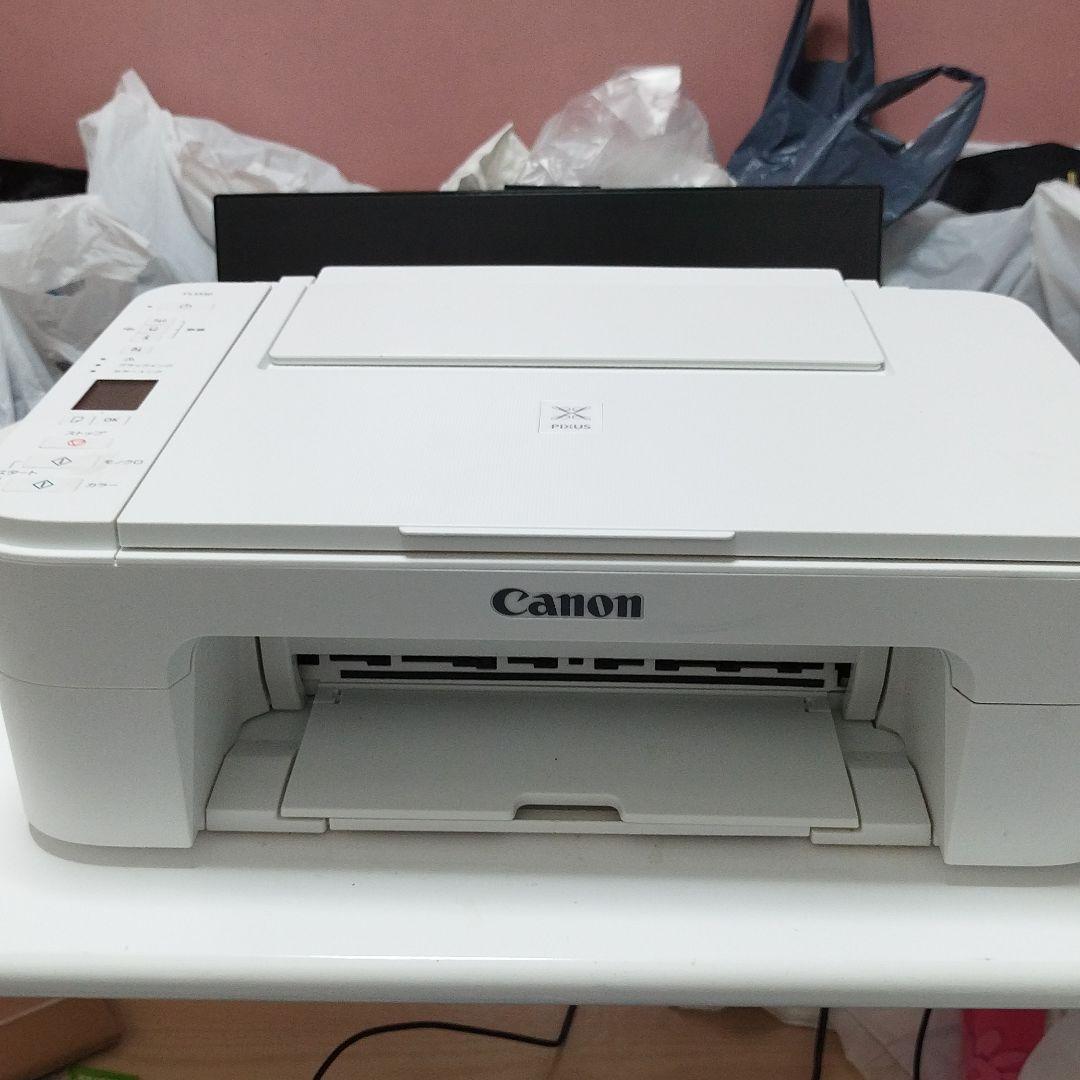 PIXUS TS3330 ホワイト+黒インク