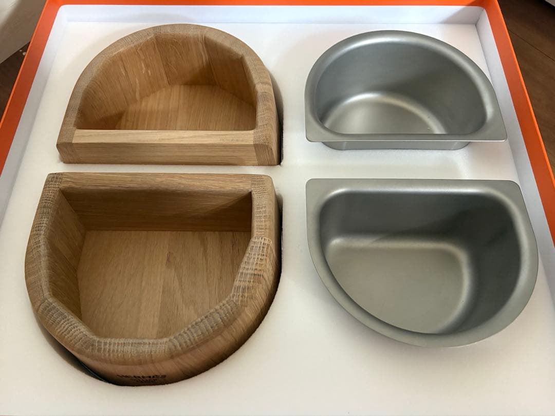 HERMES 犬用ボウル PM 新品未使用