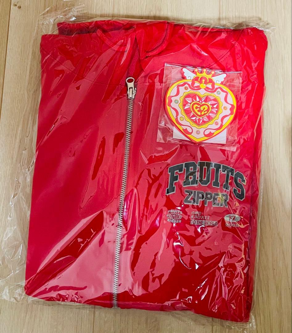 ⭐︎月足天音　パーカー　コンパクトミラー　セットFRUITS ZIPPER