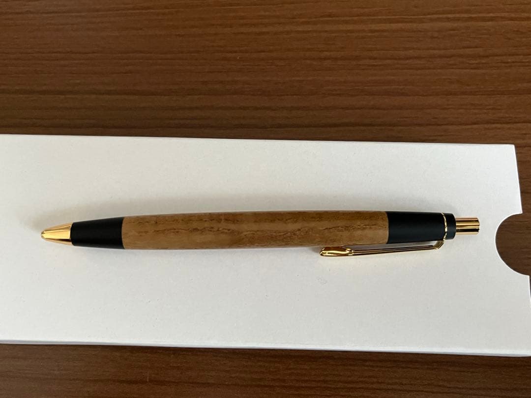 野原工芸　シャーペン　限定樹種　キハダ縮杢　0.5mm 木軸　レア